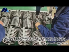 Isolateur de vibration en fil de fer écologiquement stable pour les conditions extrêmes JGX-1278-235B