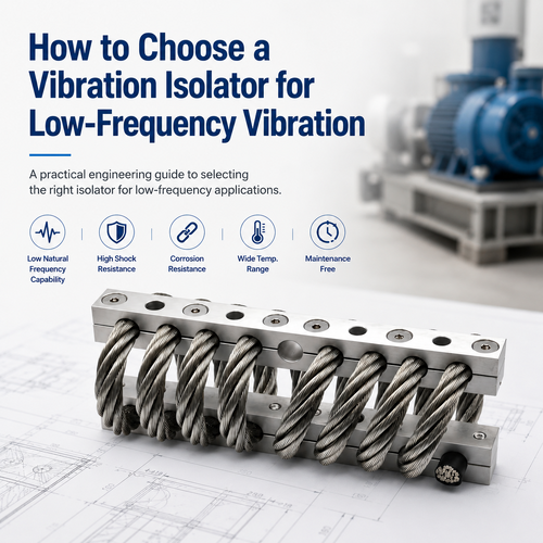 Dernier blog de l'entreprise Comment choisir un isolateur de vibrations pour les vibrations à basse fréquence