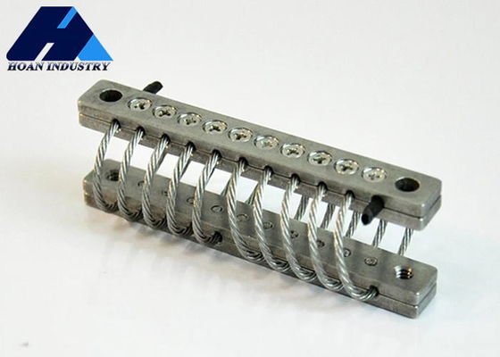 Un bon prix. Isolateur de vibration par câble métallique en acier inoxydable résistant à la corrosion pour instruments de précision en ligne