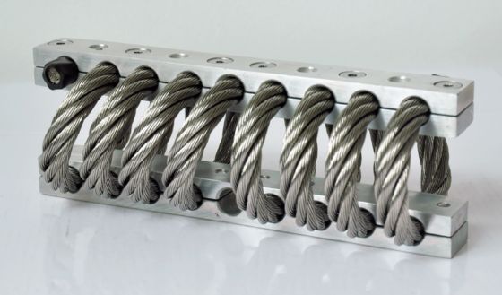 Un bon prix. Collaboration intelligente et fabrication verte avec isolateur de vibrations par câble en ligne