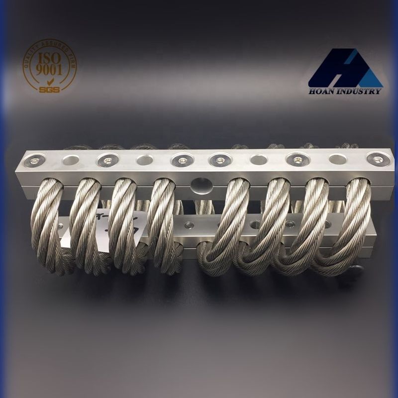 Isolateur à câble en aluminium pour appareils photo, machines, composants énergétiques, compresseurs, aérospatiale