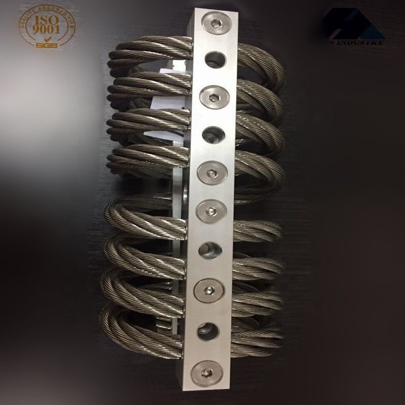Isolateur à câble en aluminium pour appareils photo, machines, composants énergétiques, compresseurs, aérospatiale