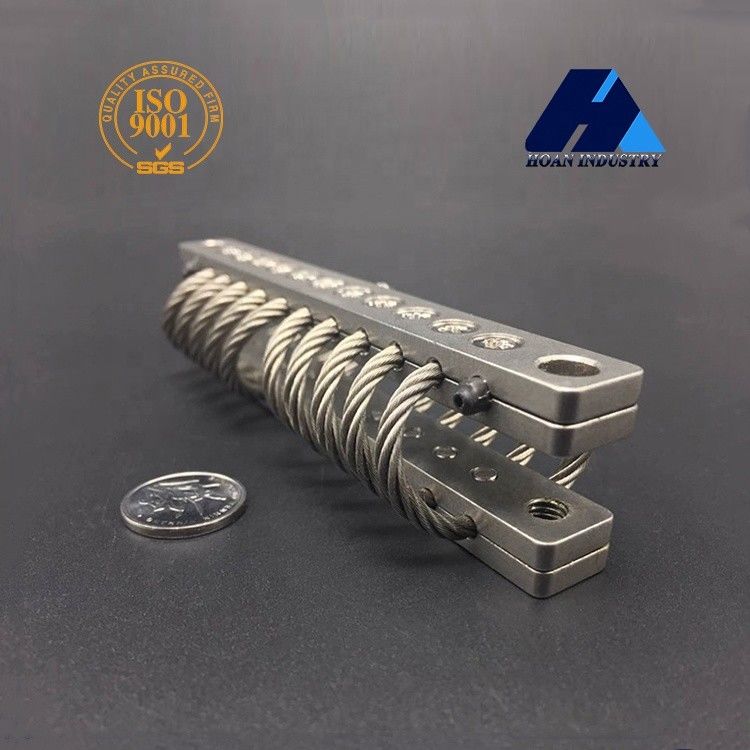 Amortisseur de fil d'acier inoxydable à vendre Isolation contre les chocs vibratoires Construction navale Rail de livraison d'énergie