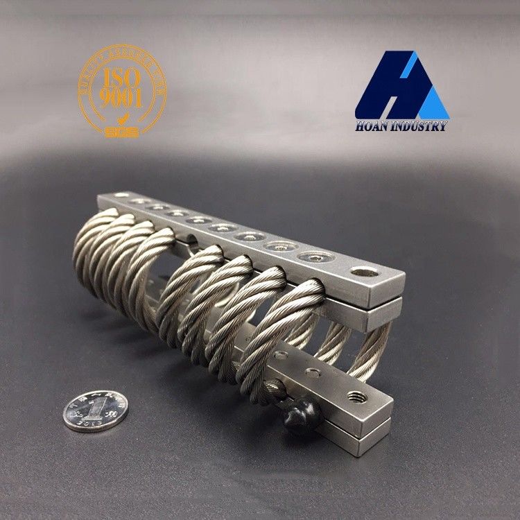 Appareil de détection sismique de remorque accessoires fragile équipement de livraison contrôle des chocs par vibration JGX-0648D-68A Isol hélicoïdal
