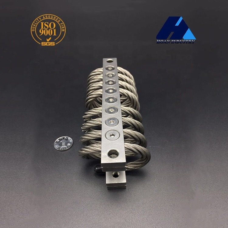 Appareil de détection sismique de remorque accessoires fragile équipement de livraison contrôle des chocs par vibration JGX-0648D-68A Isol hélicoïdal