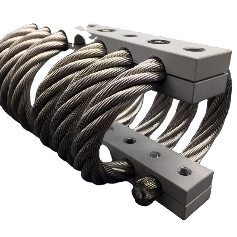 JGX-0488S-20A Isolateur à câbles pour récipient d'absorption des chocs en acier inoxydable SS 304