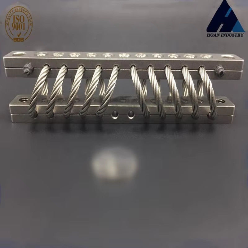 0.2 kg Isolateurs de vibration à câbles à fil de type à filetage pour un fonctionnement stable dans les environnements aériens et à bord des navires