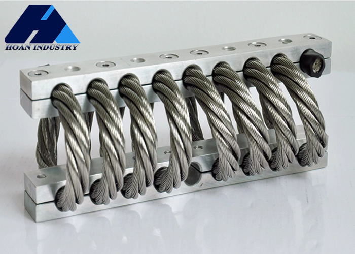 JGX-1276A-149A Isolateur de vibrations à câble métallique, raideur non linéaire et amortissement élevé pour un contrôle efficace des vibrations