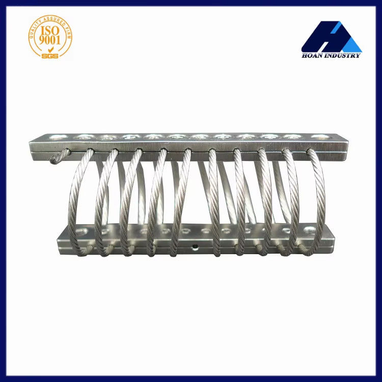 Isolateur de vibrations par câble métallique compact et léger JGX-1276A-130A pour l'intégration d'équipement