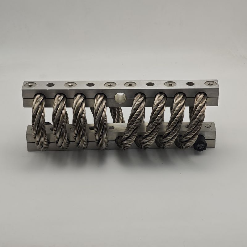 JGX-0956D-80A Isolateur de vibration par câble métallique pour instruments de précision 6 boucles 9,5 mm de diamètre Charge statique maximale 80 kg