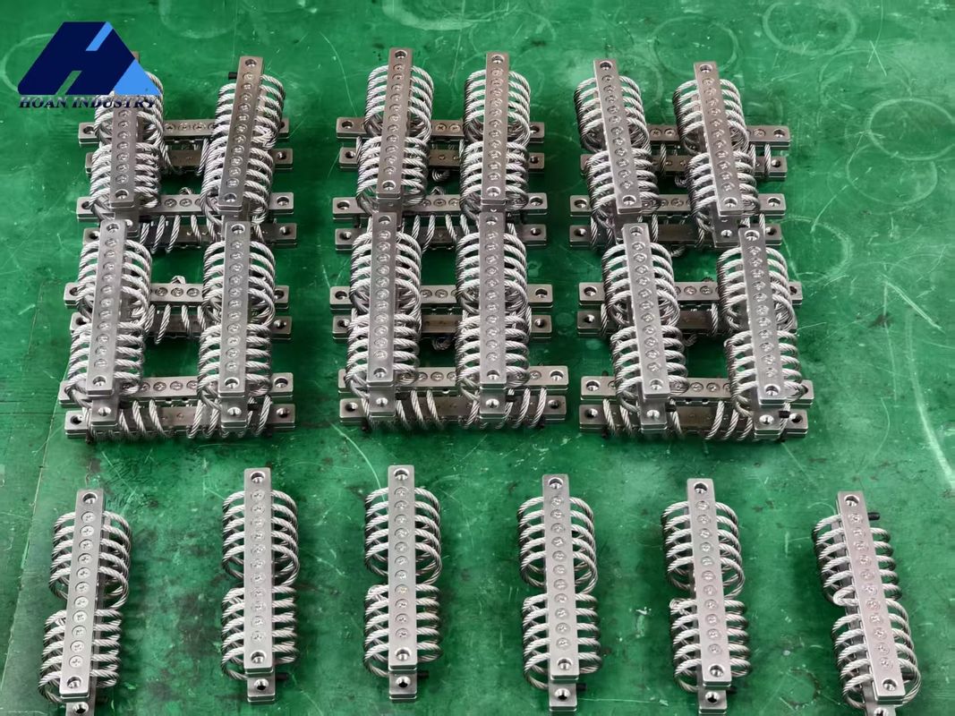 Construction de câbles 7x19 JGX-0240A-3.6A Isolateurs de vibration pour la fabrication de précision dans les mines d'énergie