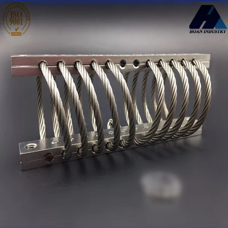JGX-0240A-4A Isolateur de vibration par câble métallique de conception flexible et modulaire pour l'isolation vibratoire multidirectionnelle