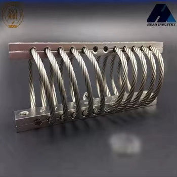 Isolateurs de vibration de câbles de fil de fer JGX-0480A-72A à haute performance pour instruments de précision et systèmes mécaniques de haute précision