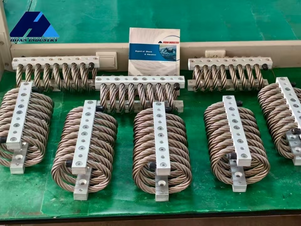 JGX-2228A-860A Protection des composants électroniques de précision avec rigidité non linéaire Isolateur de vibration de câbles en acier