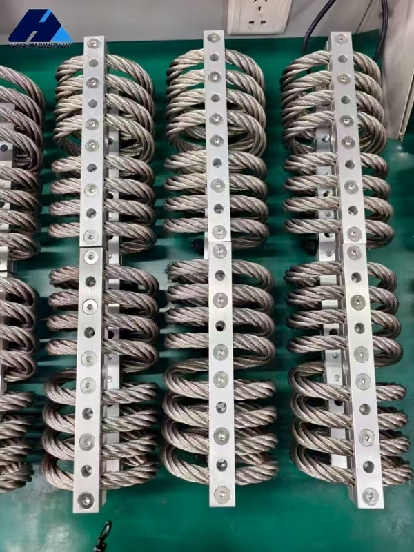 JGX-2228A-665A Isolateur de vibrations Structure mécanique à double plaque de support pour une répartition optimale de la charge et l'absorption d'énergie