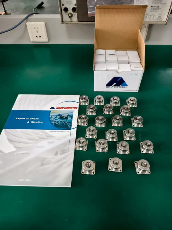 JMZ-T-2.6 Friction Damping Vibration Isolator with Composite Friction Materials 60mm Overall Width and 1 Year Warranty