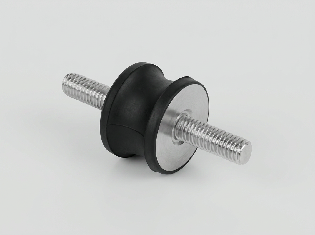 Isolateurs de vibration en caoutchouc à filetage double mâle de type Hoan JRD