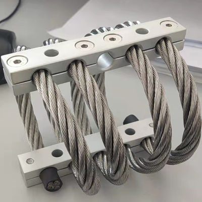 Un bon prix. 4 boucles absorbeur de choc isolant de câble en acier en aluminium en ligne