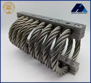 Un bon prix. JGX-0956A-32A Isolateur de vibration par câble avec des caractéristiques d'hystérésis remarquables et une dissipation d'énergie de vibration en ligne