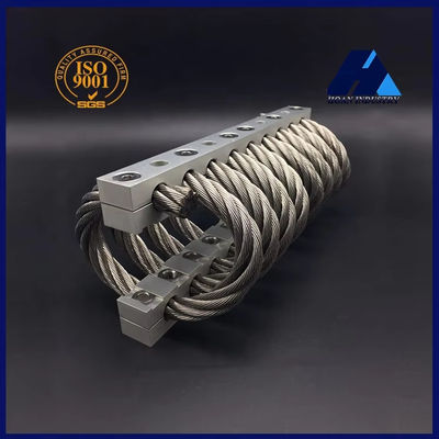 Un bon prix. JGX-0480D-61A 61 kg Isolateur de vibration par câble à charge maximale avec réduction des vibrations 244Kn/m en ligne