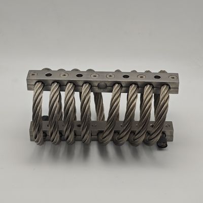 Série JGX-1276 Isolateur de vibration par câble métallique pour l'industrie Largeur globale 50 mm Design Style Industrial