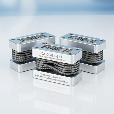 Un bon prix. Isolateur de vibrations en câble d'acier galvanisé avec une fréquence d'isolation de 5 Hz à 100 Hz pour une protection contre les vibrations multidirectionnelles en ligne
