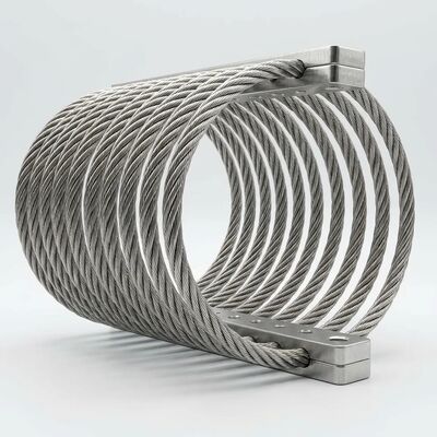 Un bon prix. JGX-0480D-61A Isolateur de vibration par câble en acier inoxydable, amortissement par micro-frottement entre les brins pour la protection sismique en ligne