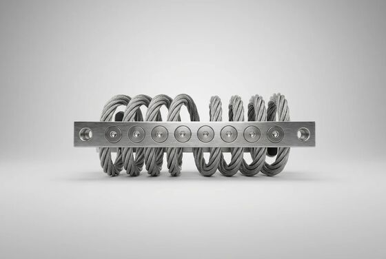 Un bon prix. JGX-0648D-79A Isolateur de vibration tout métal pour câbles métalliques 3 axes Isolation multidirectionnelle pour une durabilité extrême en ligne