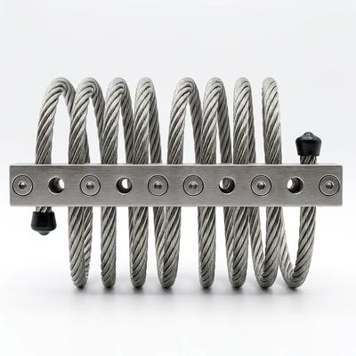 Un bon prix. JGX-0958D-108A Isolateur contre les vibrations par câbles à fil 100% recyclable Conception sécurisée de la chaîne d'approvisionnement en ligne