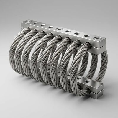 Un bon prix. Isolateur de câble métallique à courbe de rigidité Non linéaire, support entièrement métallique écologique JGX-2228D-665B pour équipement industriel en ligne