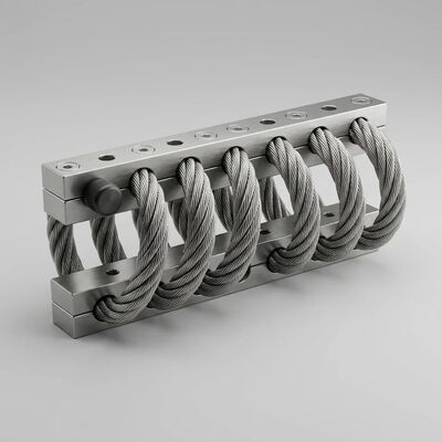 Un bon prix. Amortisseur de vibrations pour câble métallique JGX-2228D-860B en acier inoxydable, longue durée de vie, amortisseur industriel en ligne